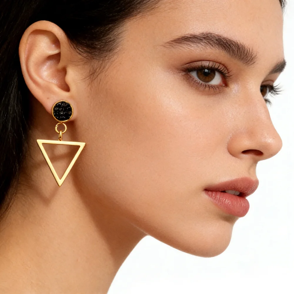 Black Hanging Long Earrings fo - Women'S Fashion For 2025 评论和价格
