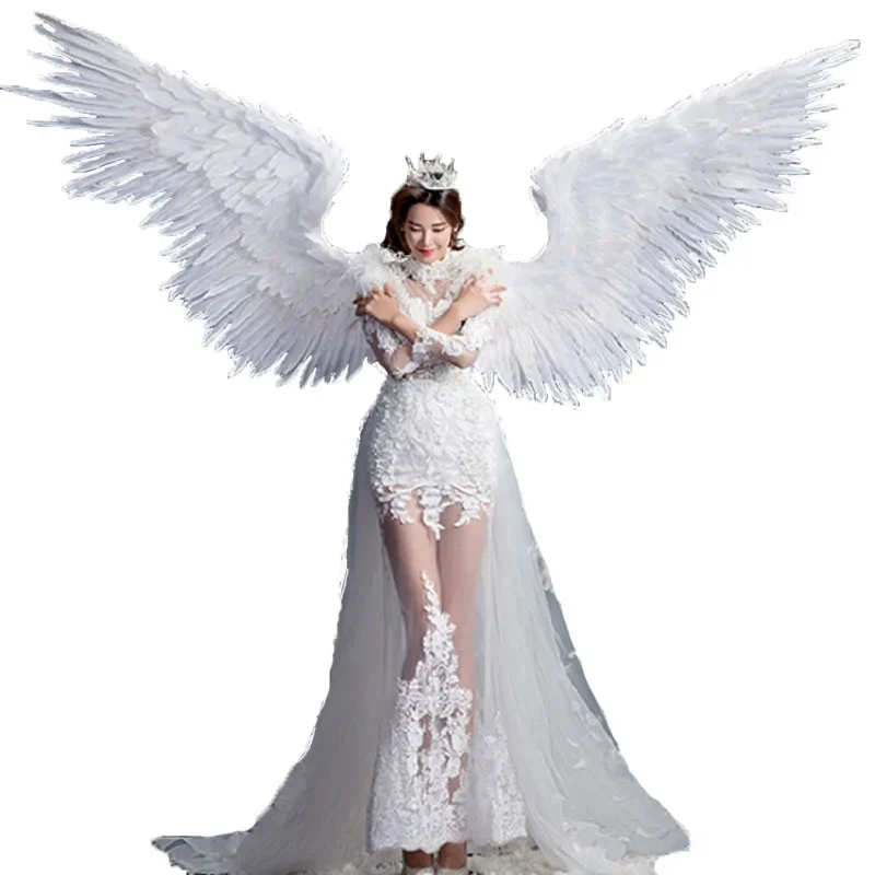 

Clothing Feather Angel Wings Adult Photography Wedding