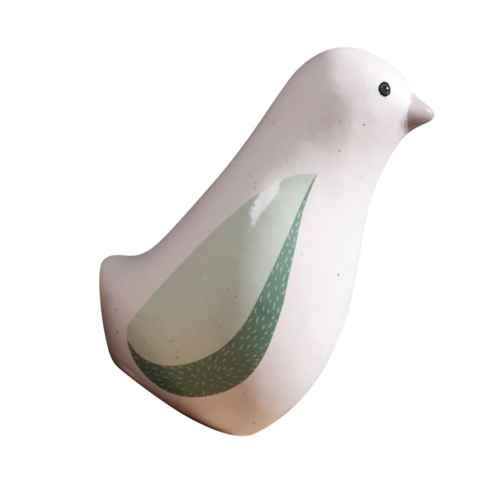 

Living Room Ceramic Decorative Ornaments Bird Figures Desktop Cute Birds Statue Figurines Decoration