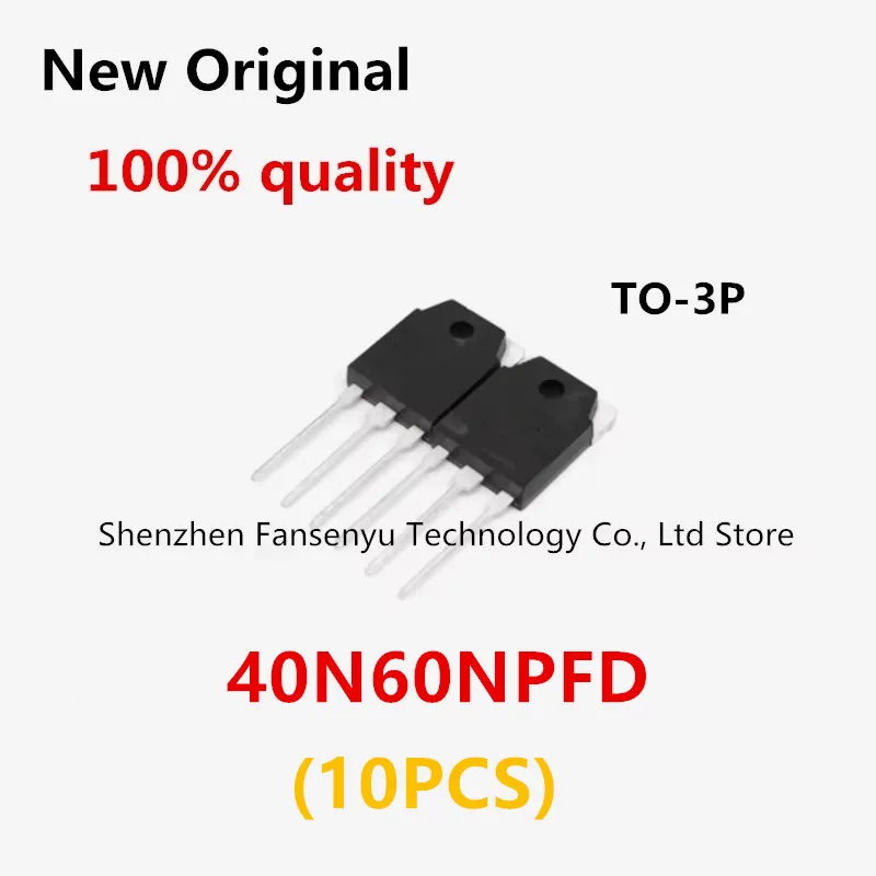 

(10piece)100% New 40N60NPFD TO-3P 40N60 600V 40A IGBT SGT40N60NPFDPN TO3P