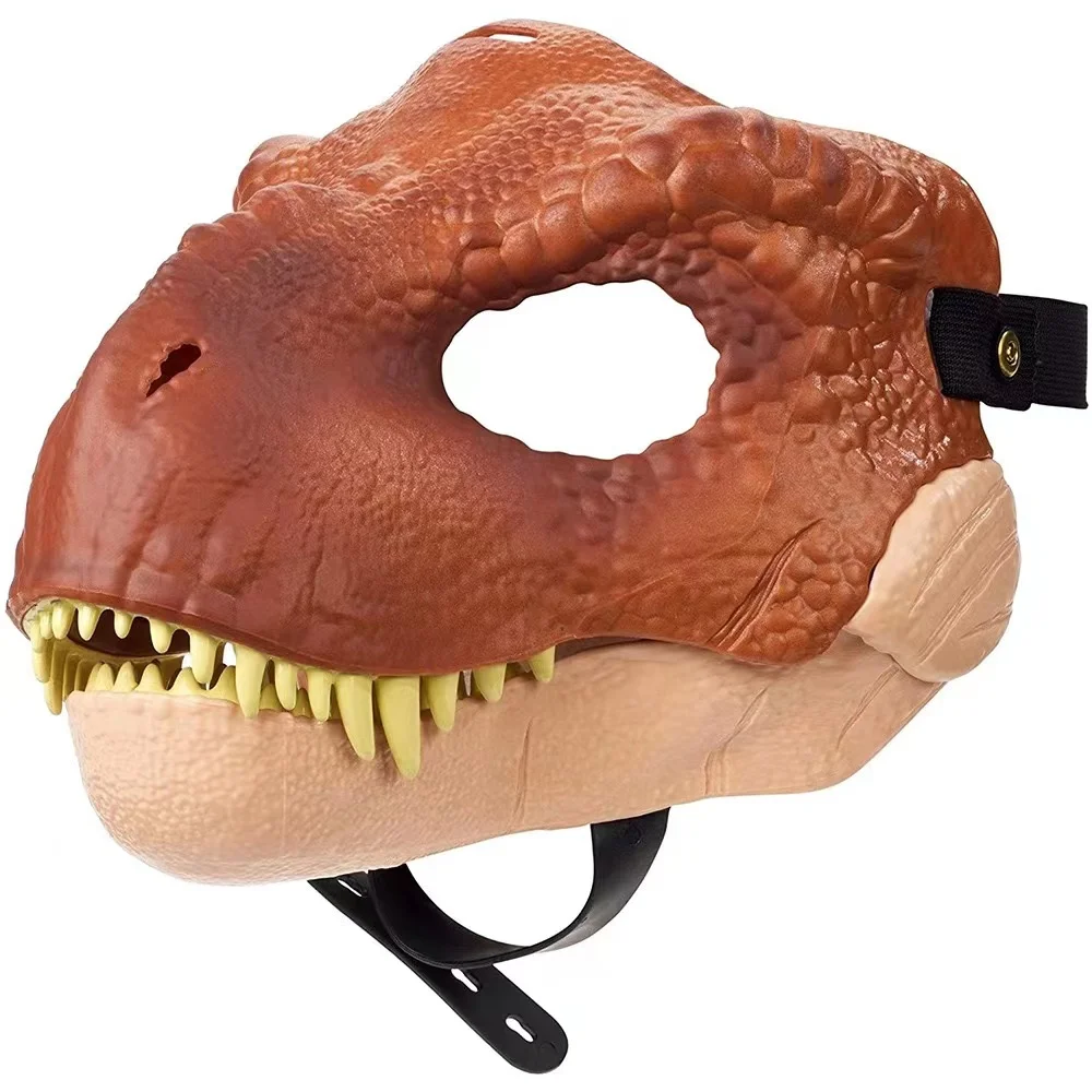 3D Dinosaur Mask Role Play Props Performance Headgear Jurassic World Raptor Dinosaur Dino Festival Carnival Gifts