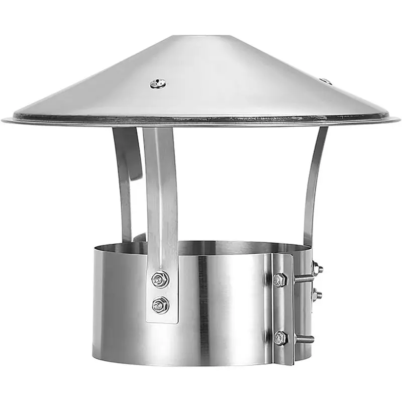 

Bird Guard For Chimney Cover, Stove Pipe For Chimney Caps In Steel For Wood Burner Terminal Log