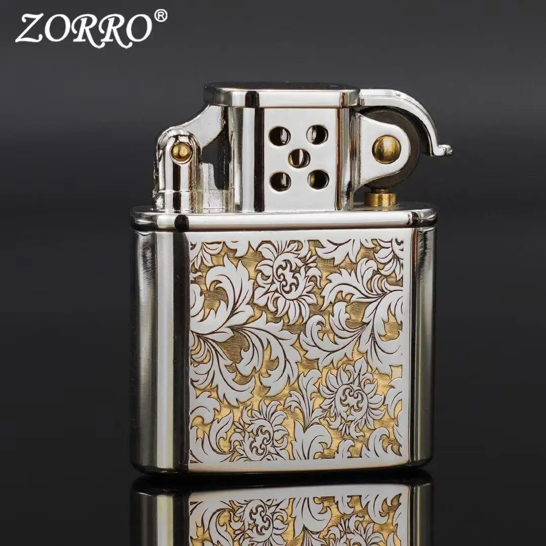 ZORRO Kerose  Fuel Constantin Pure Copper Lighter, Old-fashioned and Nostalgic