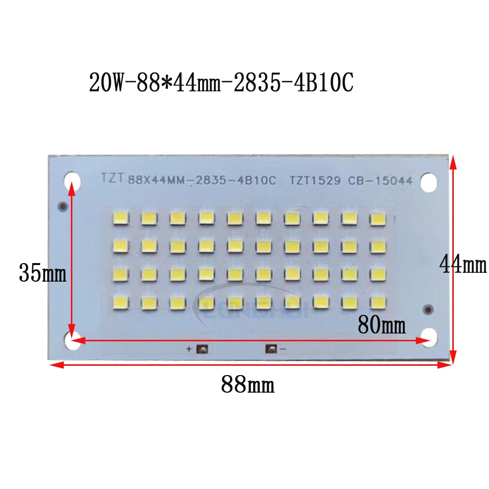قطع غيار لوحة الإضاءة البديلة لإصلاح حبة LED لمحطات الغاز الخارجية 20-200 وات وأضواء الشوارع ومواقع البناء #3