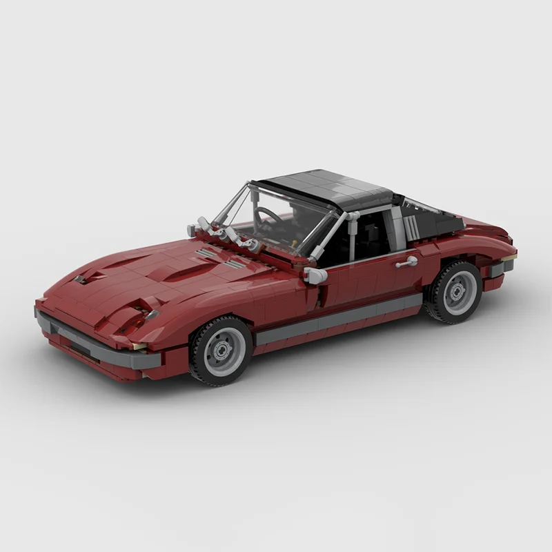 Moc 976 sztuk techniczne Lotus Elan samochód sportowy klocki klasyczny Model samochodu kreatywność cegły zabawki prezenty świąteczne dla dzieci