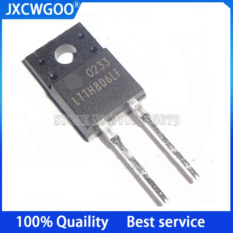 10PCS LTTH806LF LTTH806 TO-220F Schottky diode 8a600v New original