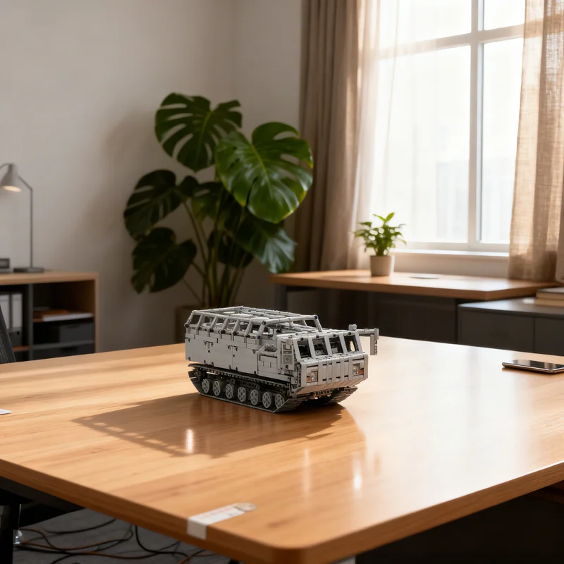 

2368 деталей MOC DT 30PM Vityaz: Техническая модель-конструктор, подарок для самостоятельной сборки, креативный коллекционный декор для демонстрации, премиум-класс для взрослых и детей, настольный декор