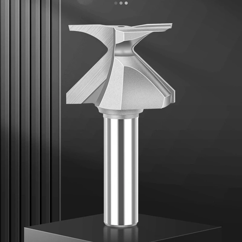 R18/R30 1/2-Inch Shank Woodworking Router Bit Double Flute Router Bits Milling Cutter For Wood Hand Tools