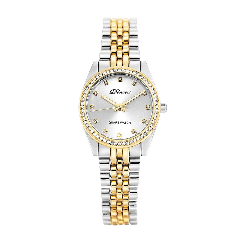 Women’s quartz watch  Fasion Elegance simple diamond wristwatch