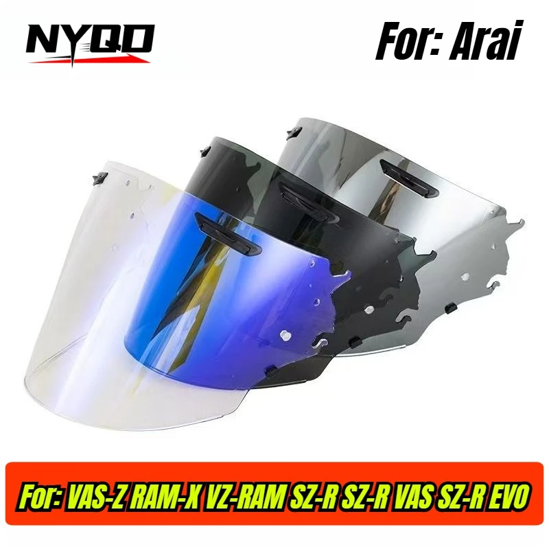 Helmet Visor Shield for Arai VAS-Z RAM-X VZ-RAM SZ-R VAS SZ-R EVO Motorcycle Helmet Lens