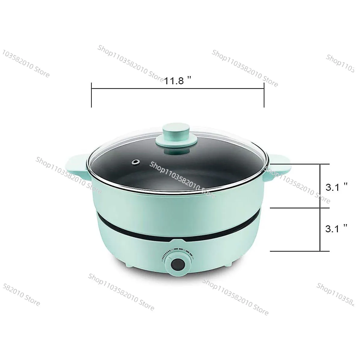 Household kitchen appliances 1800W 5L electric pot multi-pot