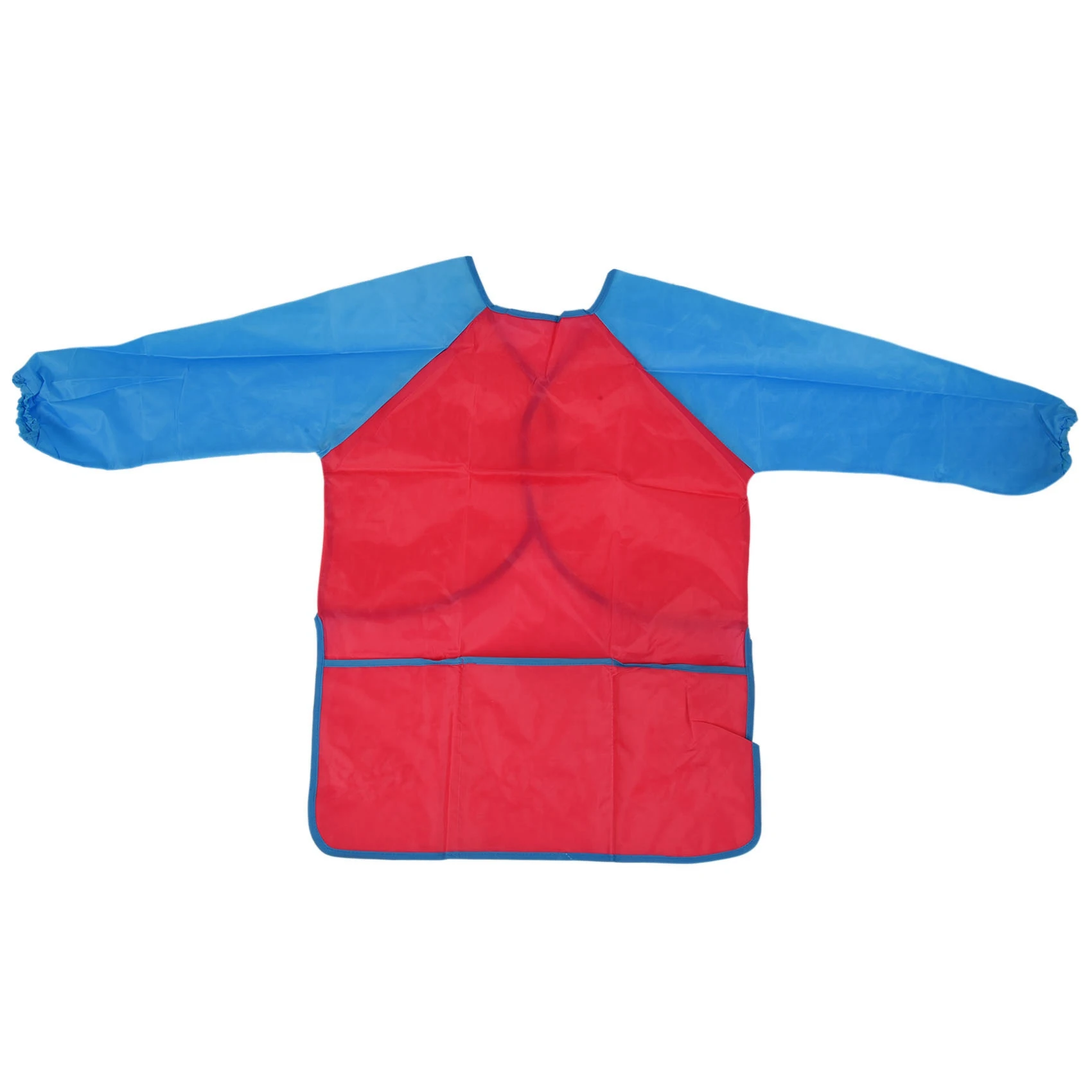 ชุดเสื้อกันเปื้อนศิลปะสำหรับเด็ก A04F-Pack จำนวน 2 ชิ้น, ผ้ากันเปื้อนสำหรับเด็กกันน้ำสำหรับวาดภาพ & ชุดแปรงทาสีฟองน้ำสำหรับเด็ก 47 ชิ้น