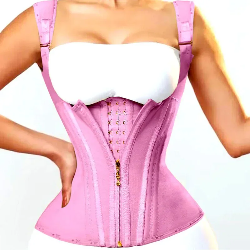 AfruliA Fajas Colombianas Modealdoras Girdle Slimmming Vest Shapewear Corset Waist Trainer Body Shaper Weight Loss Workout Shirt