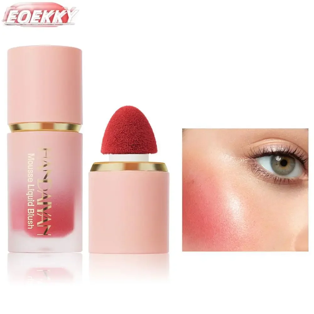 Matte Glitzer Gesicht flüssige Rouge glatte Wange Auge Mousse erröten Text marker Stick Rouge wasserdichte Kontur Make-up