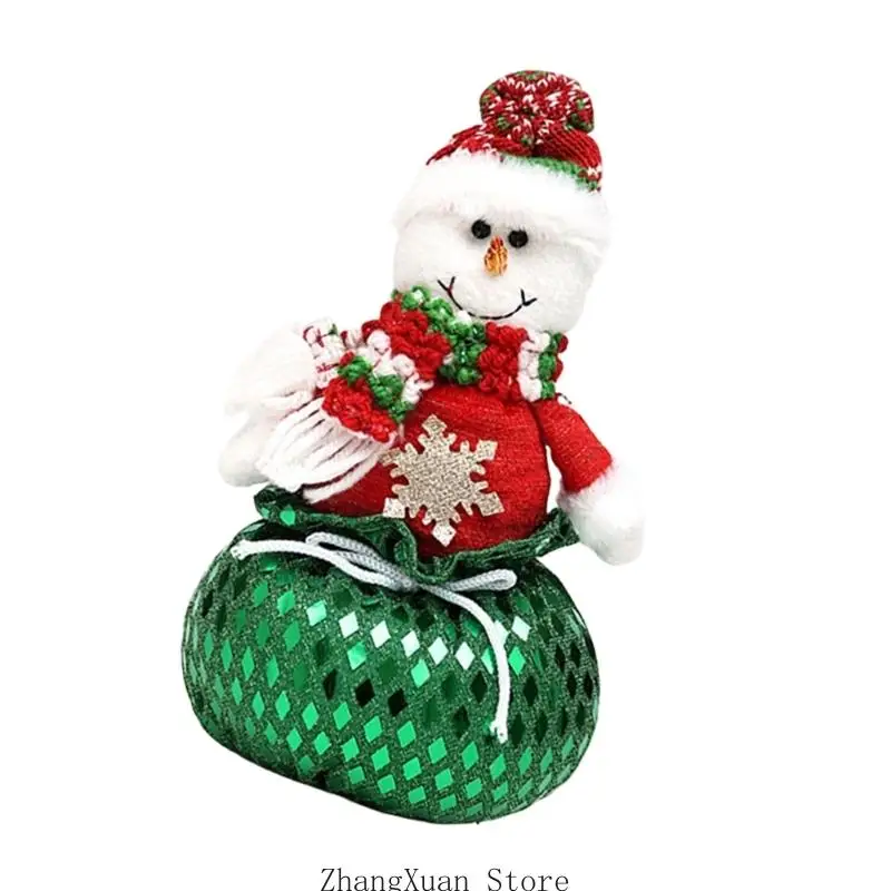 Home-Figurenstück mit gewebter spitzer Kappe und freistehender glitzernder Basis, weihnachtlicher Akzent für Innenschränke 3XUF – Detail 7