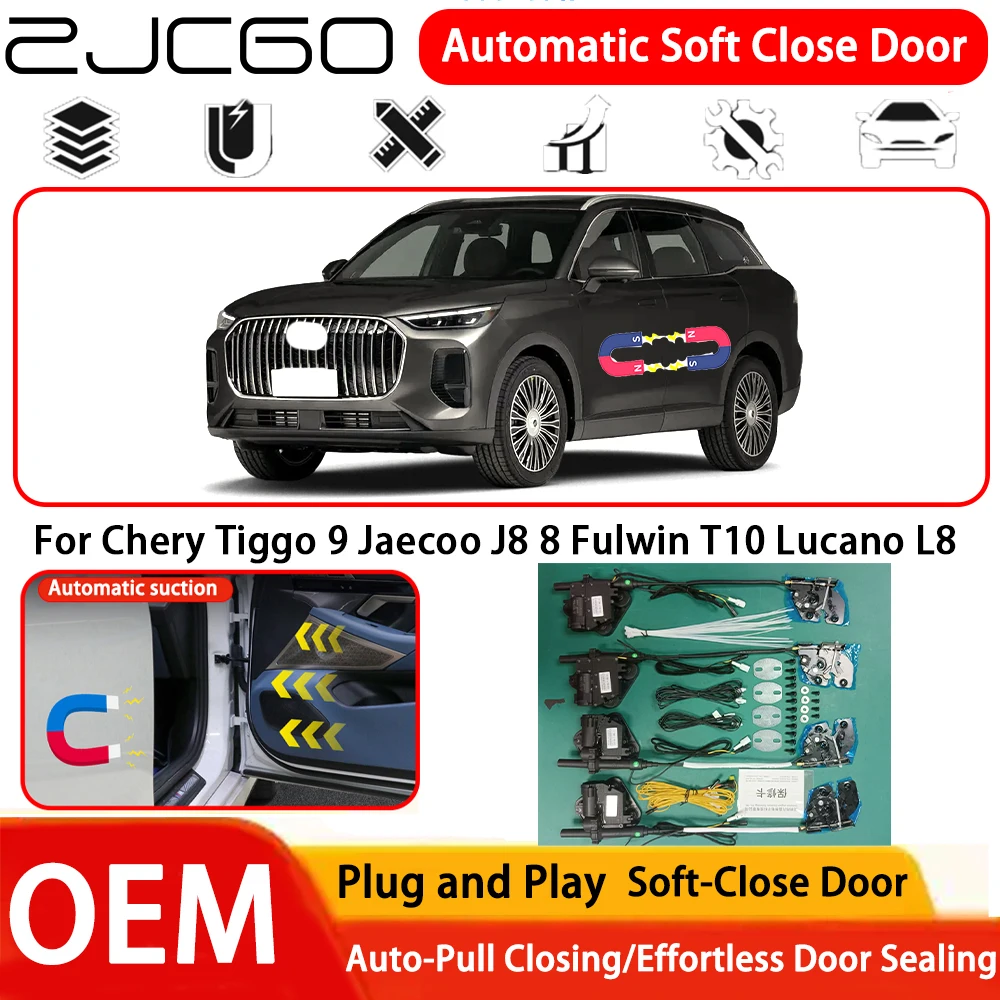 

for Chery Tiggo 9 Jaecoo J8 8 Fulwin T10 Lucano L8 Car OEM Plug and Play Automatic Electric Soft Close Door Comfort Closing Syst
