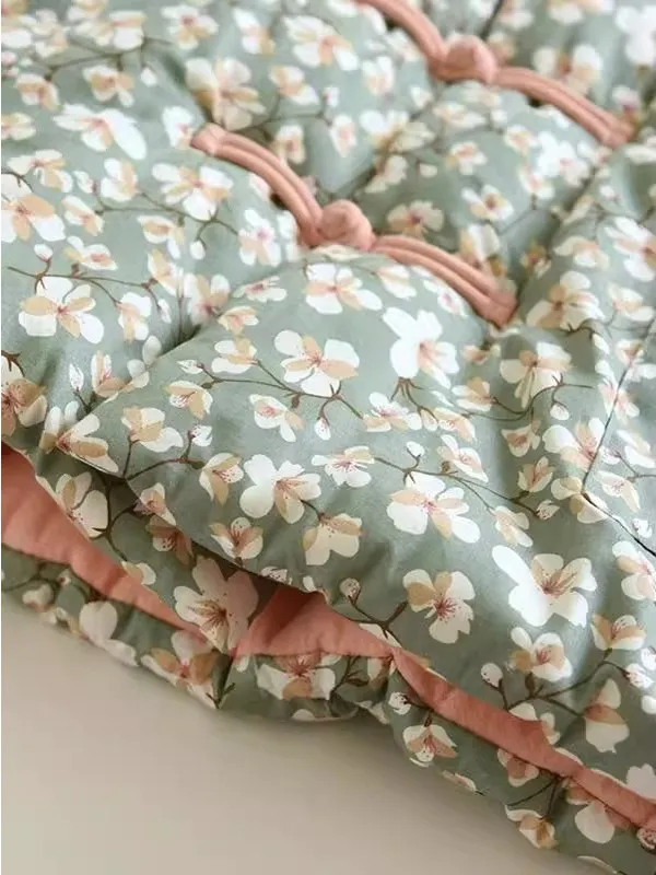 Novo chinês sle floral algodão jaet feminino solto gola bordado casaco de inverno thiened longo sve commute wear