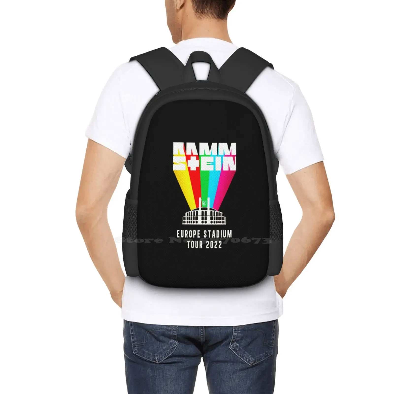 Best Design Art New Arrivals Unisex Bags Student Bag Backpack Familliar Band Funy Discount Sale Stuff Logo Trending Music N