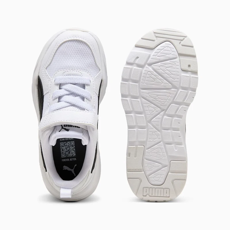 Puma genuine four season children's mesh breathable Velcro anti slip casual shoes 403704-01