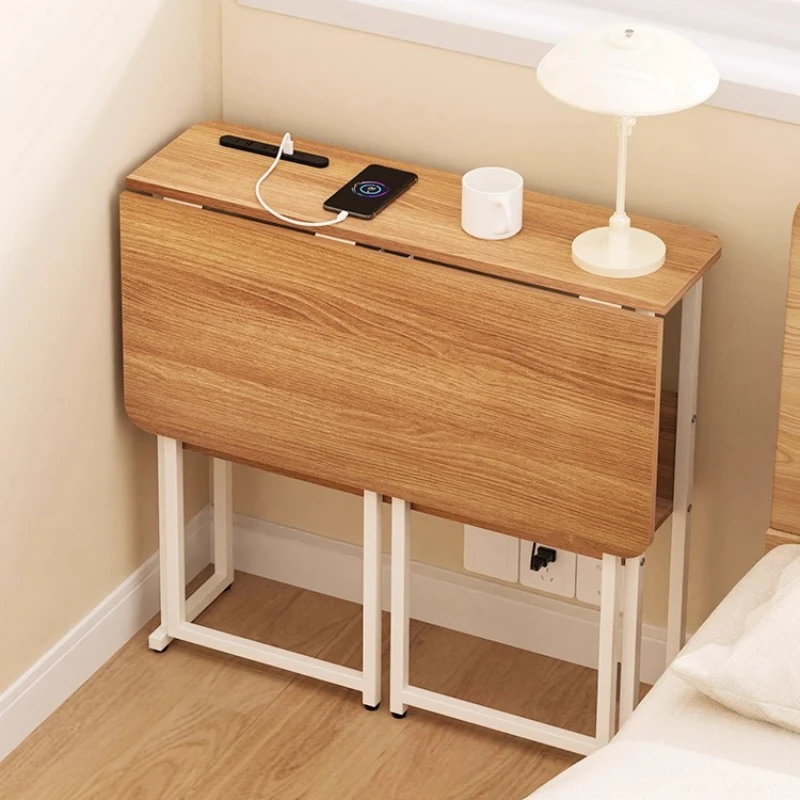 

Integrated study table Home mobile bedroom Office computer desk Simple