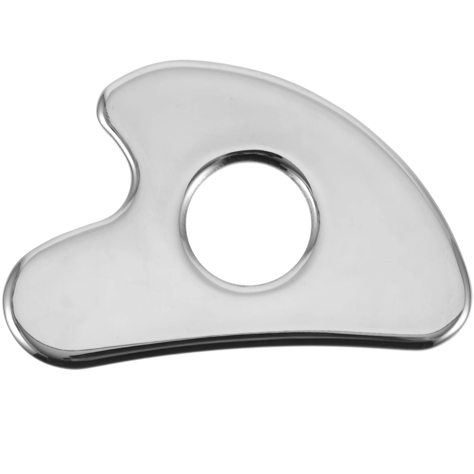

Stainless Steel Scraping Board Facial Tools Heart Shape Guasha Massager for Face Neck Body Scraper Reusable Daily Use Metal