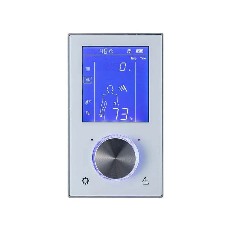 Wi-Fi Smart Shower Control Panel - Touchscreen Thermostatic Valve & Multi-Function Temperature System
