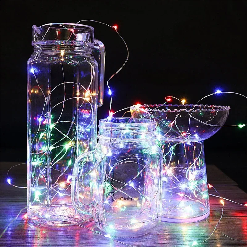 Factory Wholesale LED Light String Atmosphere Gift Box Decoration Lighting Strings Bouquet Atmosphere Colorful Light Strip