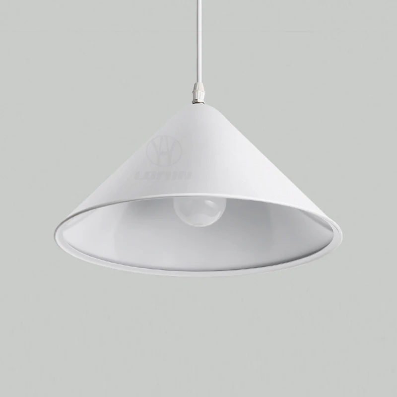 

GEW Classic Black & White E27 Pendant Light Nordic Modern Decorative Fixture for Living Room Dining Table Bedside 110V 220V