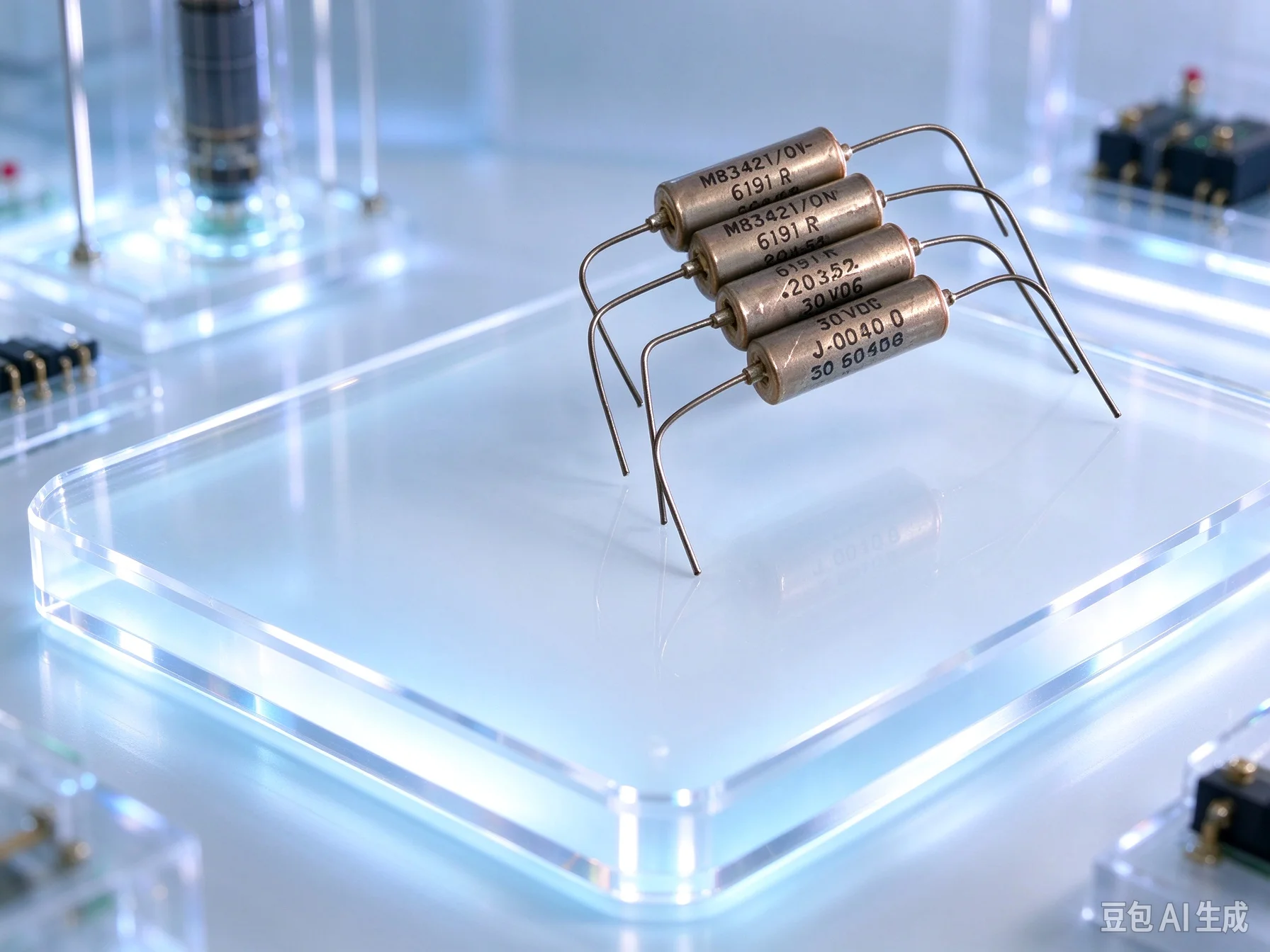 for Caddock EC M83421 0.2uF 30V Vintage Oil Capacitor 10pcs