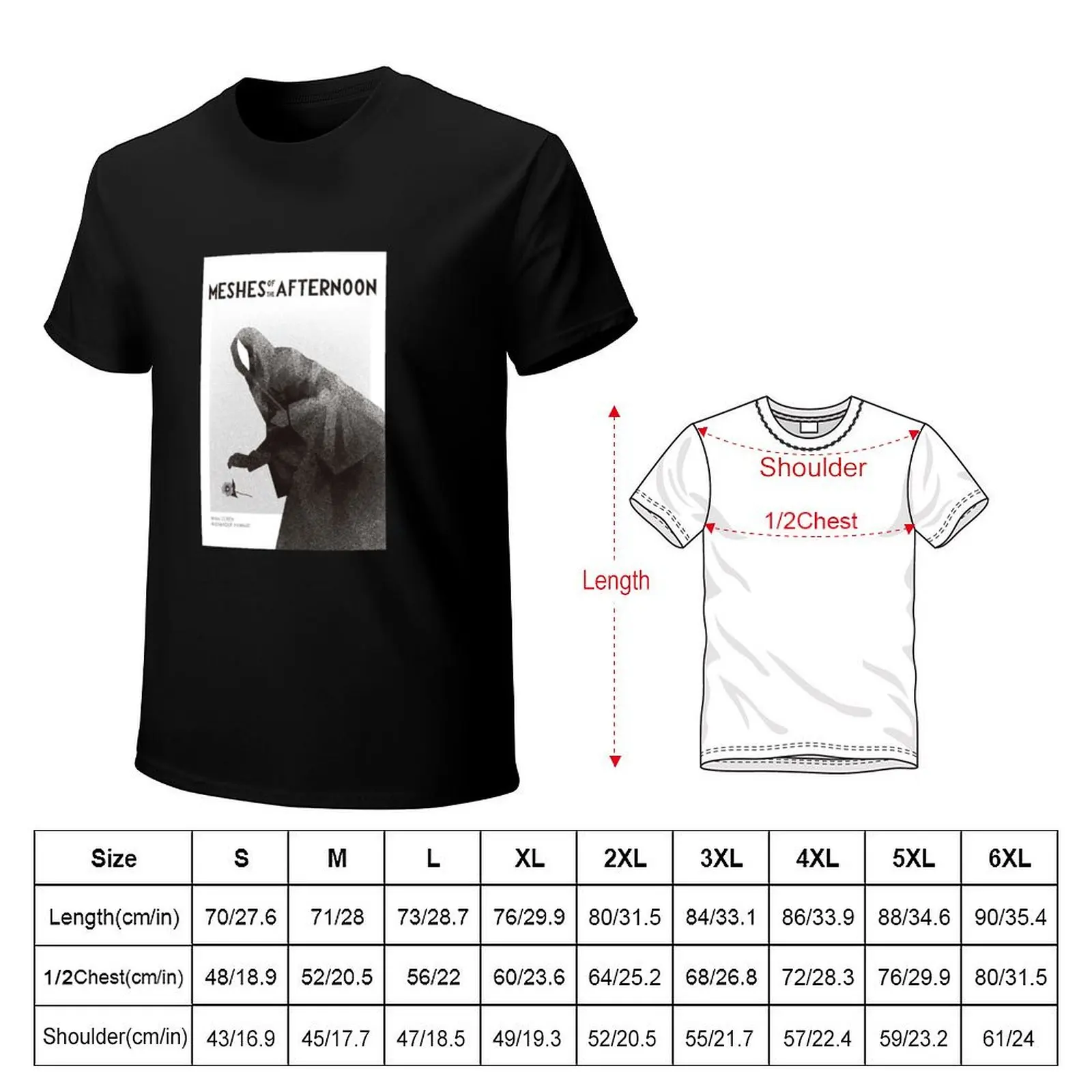 Meshes of the Afternoon #3 T-Shirt Plus Size Loose Short Sleeve Top