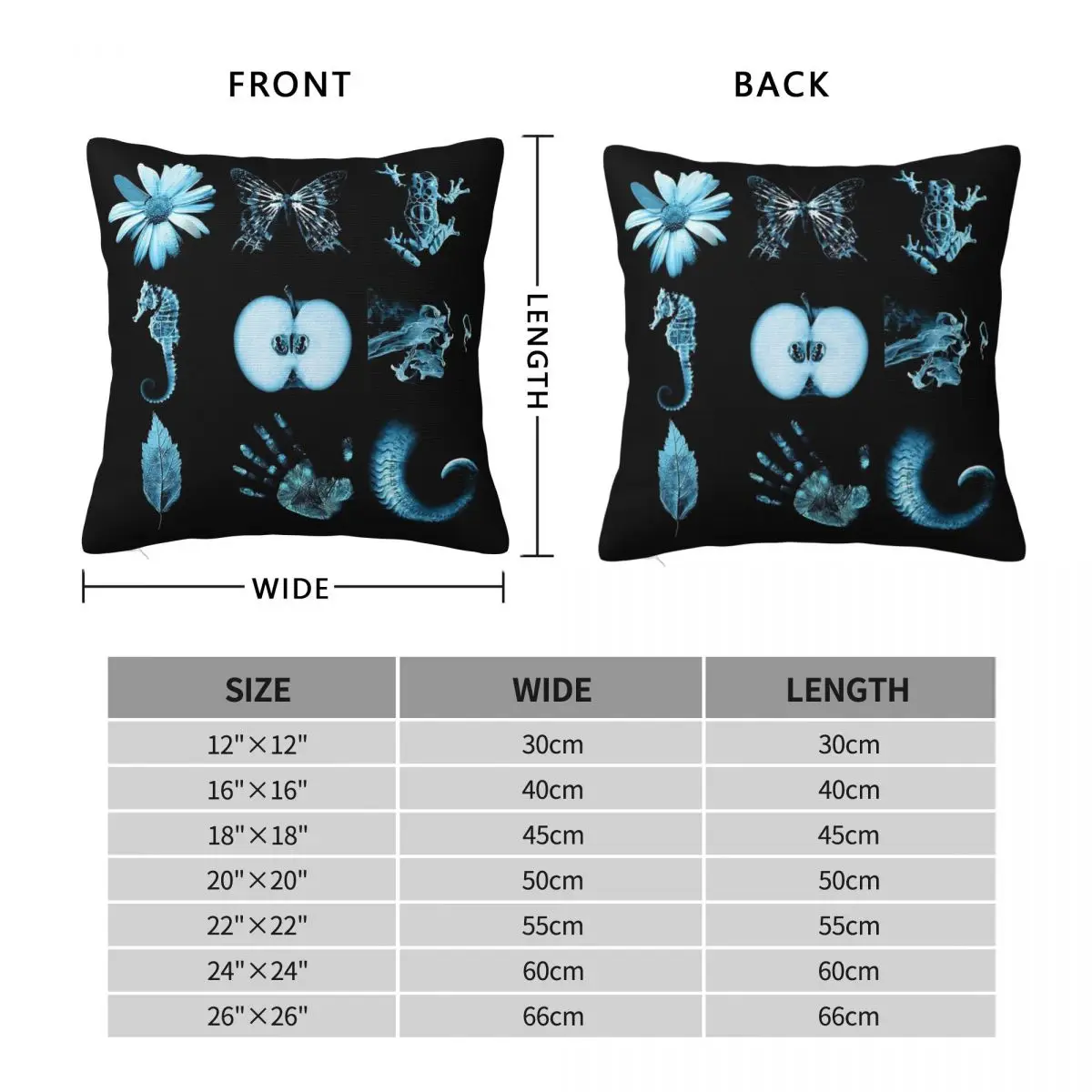 Fringe Glyphs And Cyphers Pillowcase Polyester Linen Velvet Printed Zip Decorative Pillow Case Home Cushion Cover 18