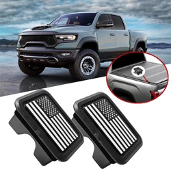 Truck Rear Bed Rail Stake Pocket Cover Stake Pocket Covers For Dodge Ram 1500 2019-2023