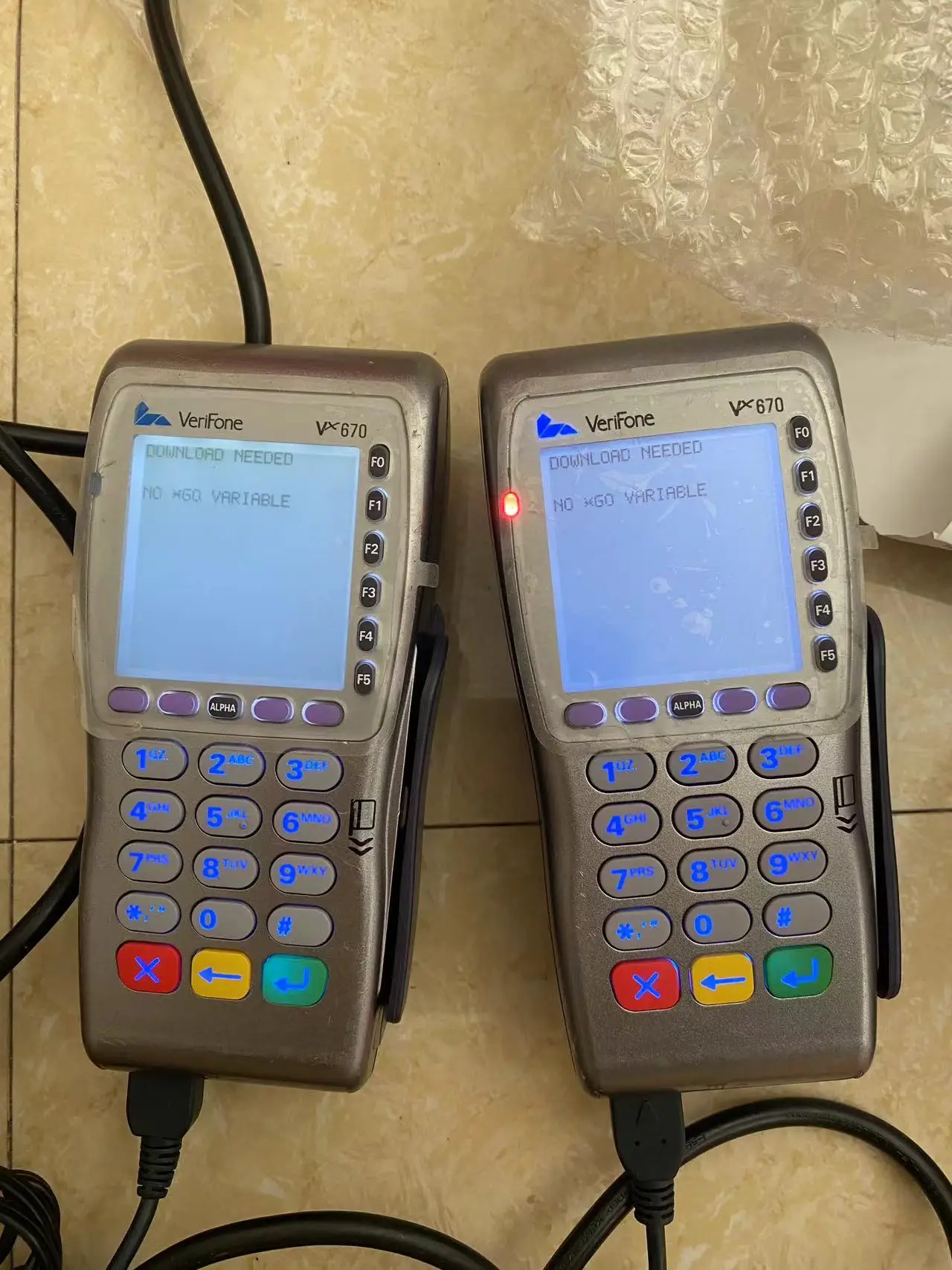 Used Payment Terminal Verifone VX670 Offline&Gprs Pos System