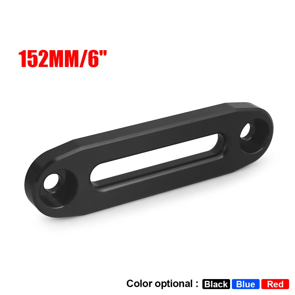 

​6'' Bolt (152MM) CNC 6061 Aluminum Hawse Fairlead for Synthetic Winch Rope Cable 3500lbs to 5500lbs