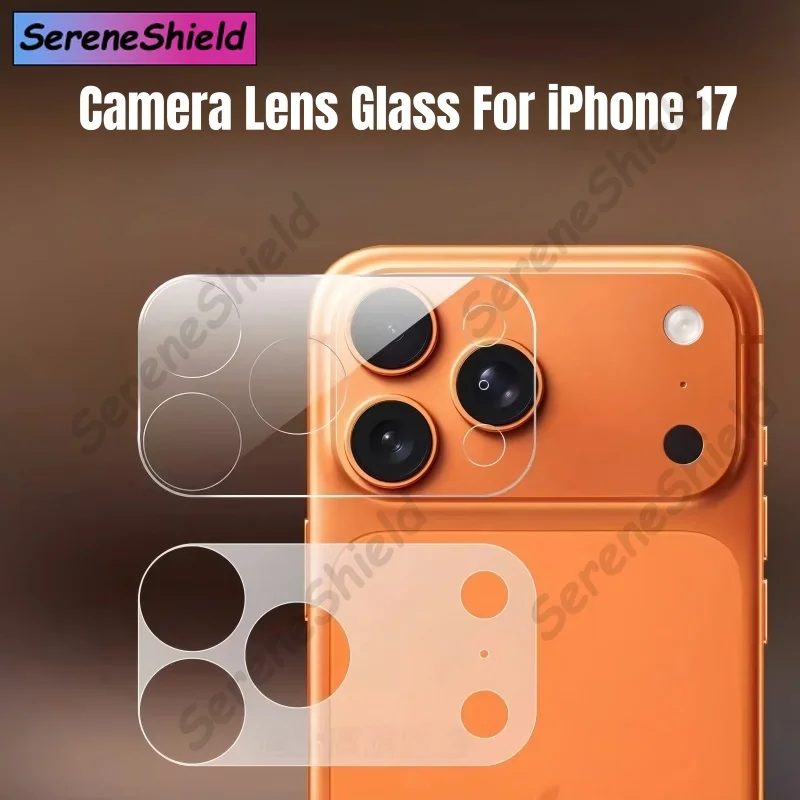 

2PCS Camera Lens Protector for iPhone 17 Pro Max Lens Protective Glass Back Lens Glass Protective Cap for iphone 17pro