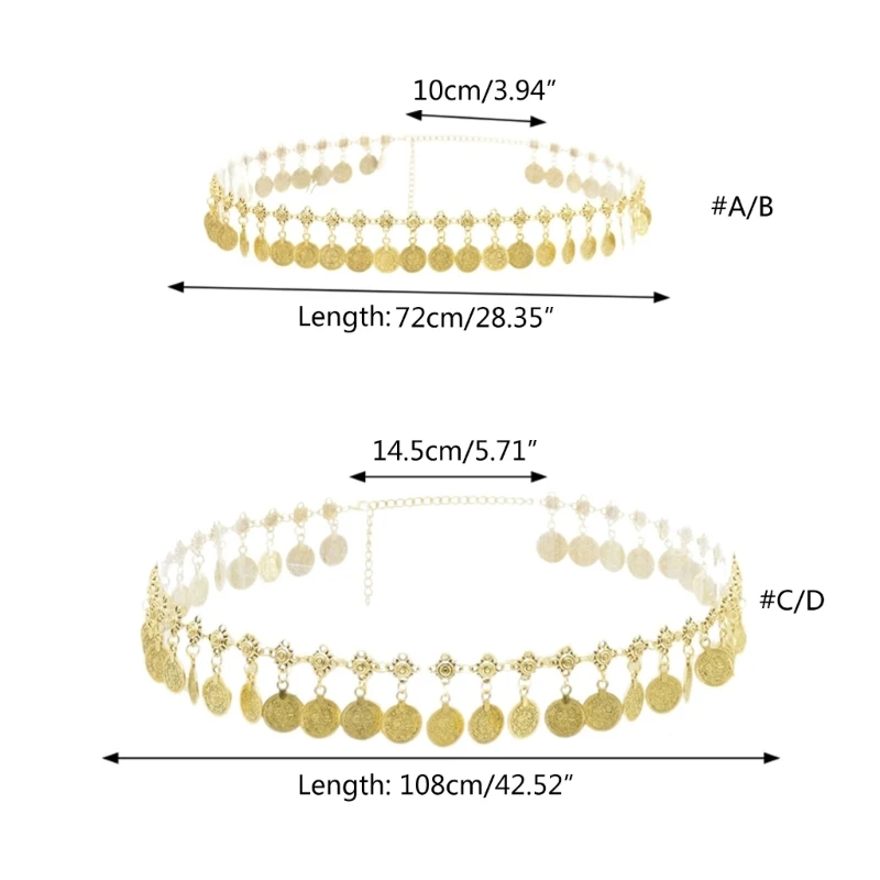 Цепочка для живота с монетой, индийская монета с кисточкой, поясная цепочка, ювелирное изделие, пояс для танцевального платья,