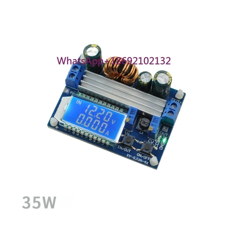 Constant Current Constant Voltage Adjustable Lithium Battery Charging Module LCD with Display Automatic Lifting Pressure DC Boar