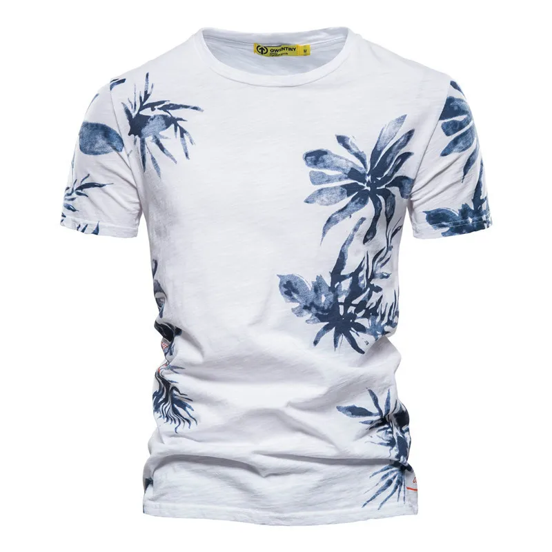 

2025 streetwear 3D printed beach sports personalized breathable loose short sleeved customized casual T-shirt for men