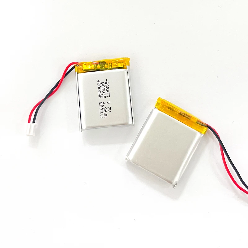 803035 800mAh 3.7V Akumulator litowo-polimerowy do smartwatcha, słuchawek Bluetooth, głośnika, oświetlenia LED — zdjęcie produktu 4