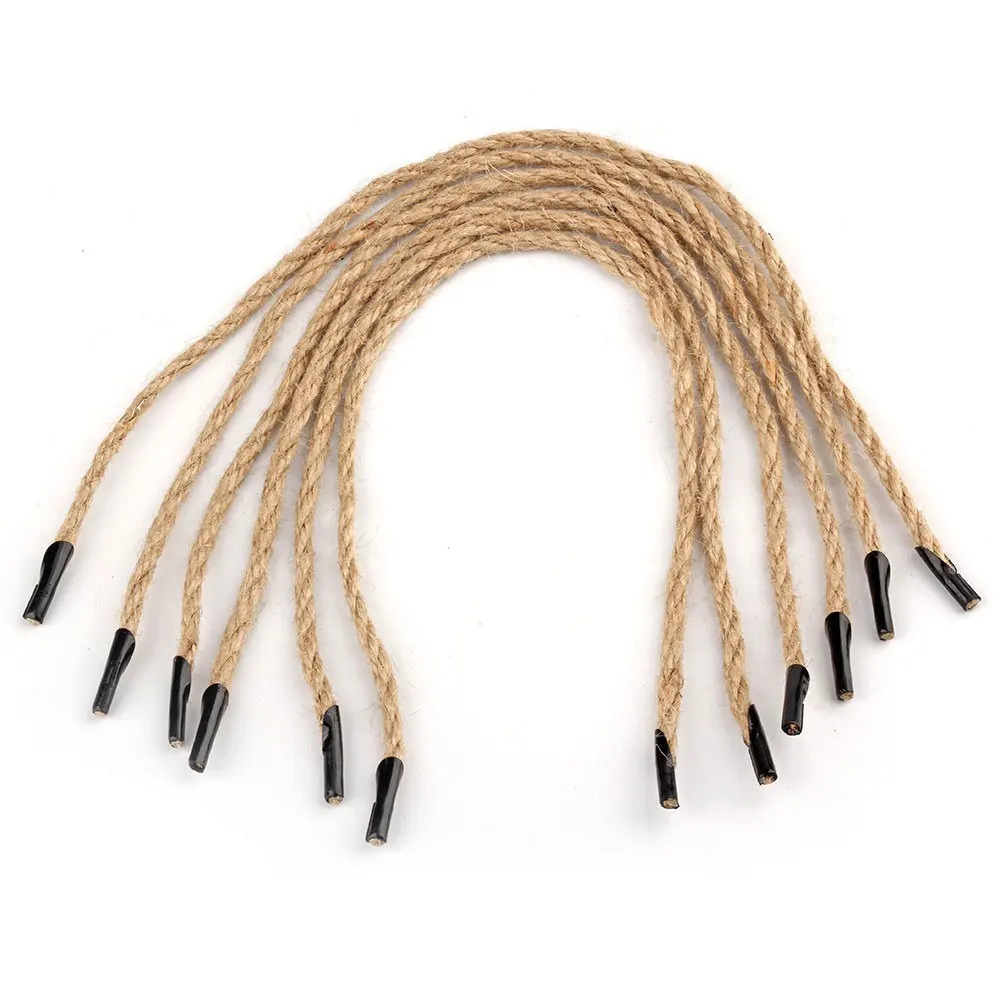 1000PCS Gift Jute Cord 4mm Macrame Cord for Handles Portable Jute Twine for Paper Bags Drawstrings Hanging Cords Coffee Delivery