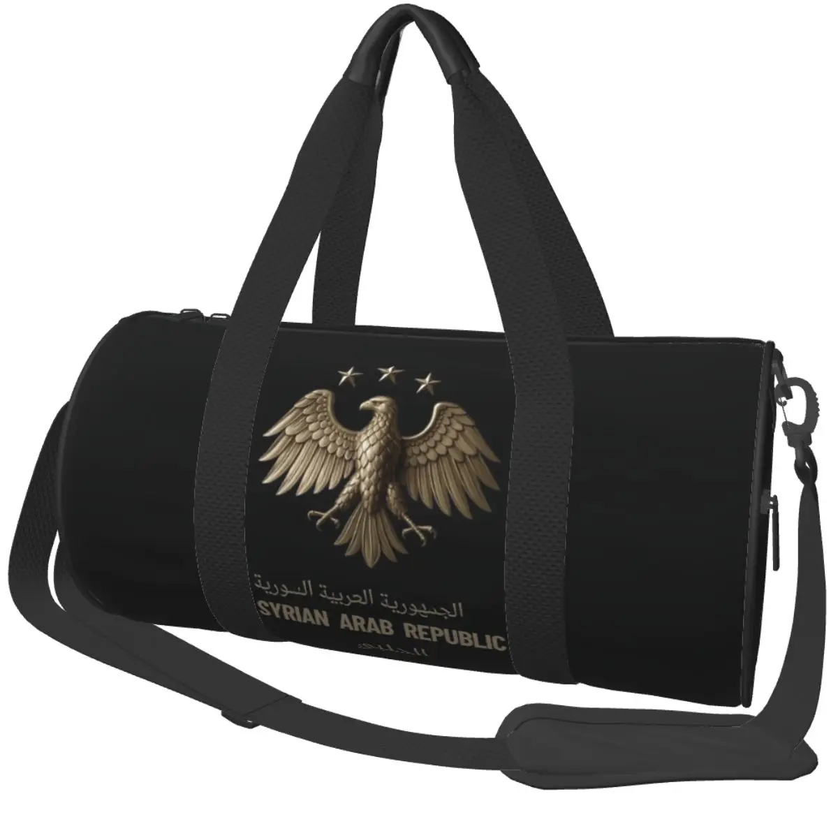 

Новая спортивная сумка с дизайном Syrian Eagle, спортивные сумки на открытом воздухе, аксессуары для спортзала, сумка для плавания на заказ, красочная сумка для фитнеса для мужчин и женщин