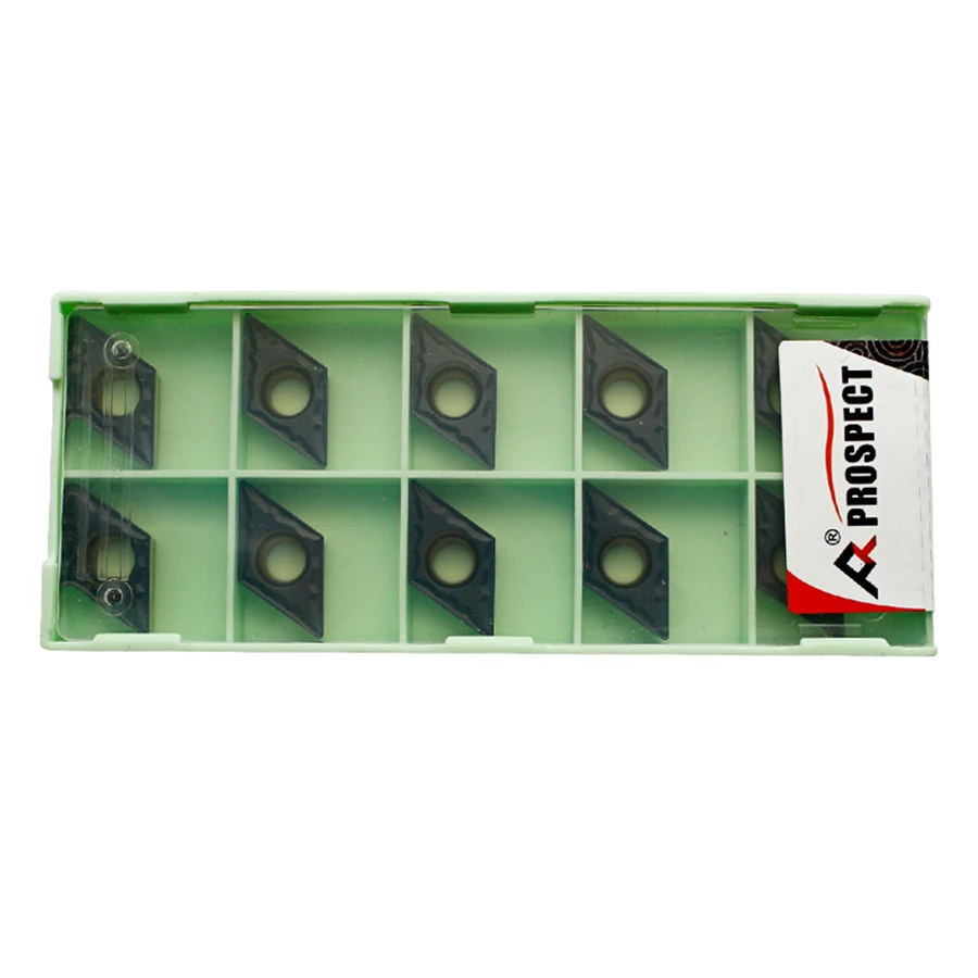 DCMT070204 DCMT070208 P8125 P3135 P6205 الصلب/الفولاذ المقاوم للصدأ الخاصة تحول المخرطة باستخدام الحساب الآلي إدراج كربيد إدراج القطع الداخلية