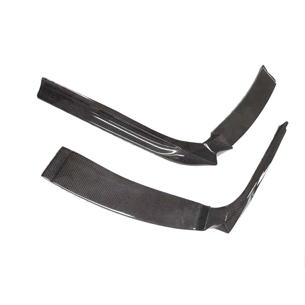 Carbon Fiber Rear Bumper Lip Diffuser Splitters Spoiler For BMW 5 Series F10 F18 M Sport M5 2012 - 2016 Car Accessories