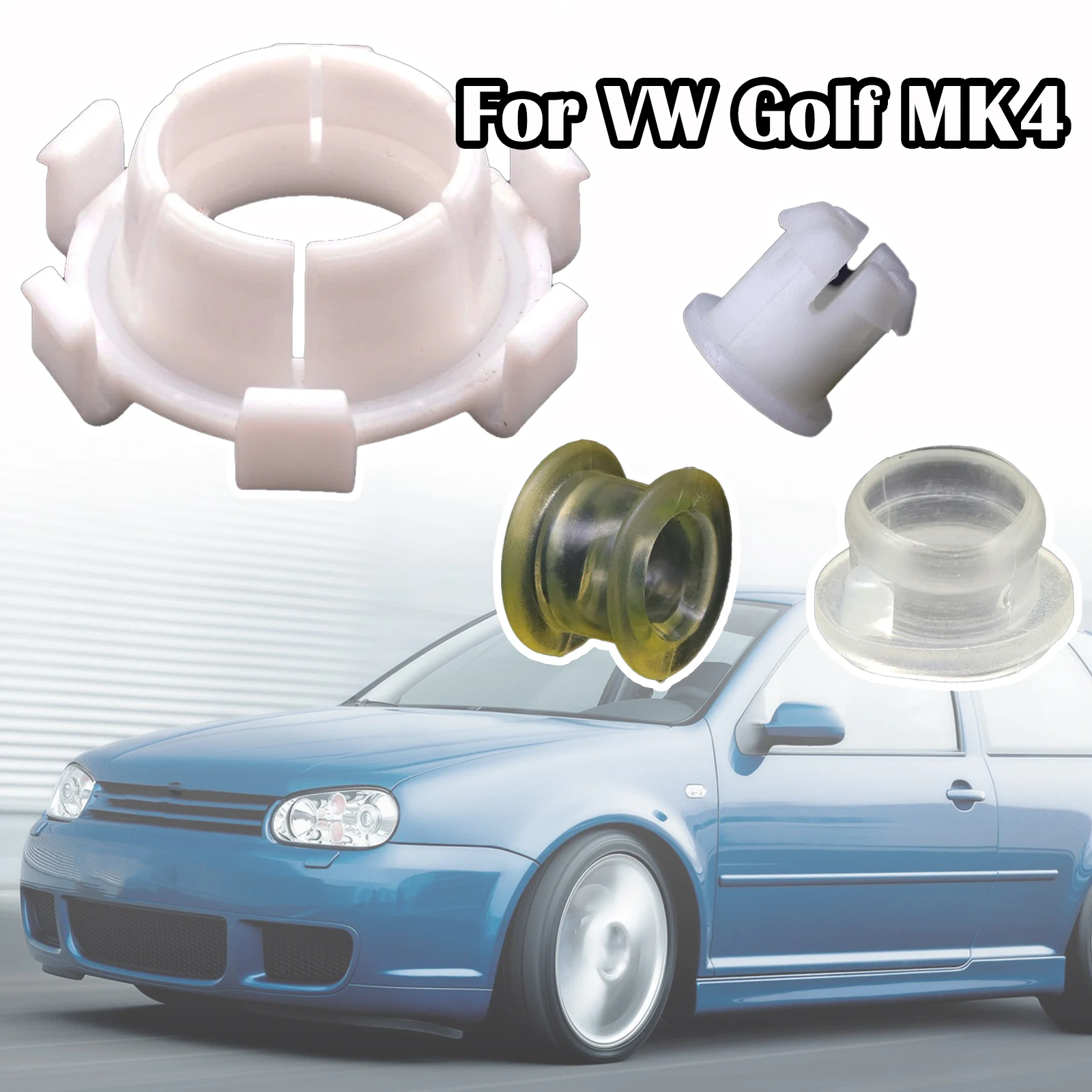 

For VW Golf MK4 Bora 1999 2000 2012 Manual Gear Shift Lever Cable Bushing Repair Kit Gearbox Selector End Linkage Rubber Sleeve