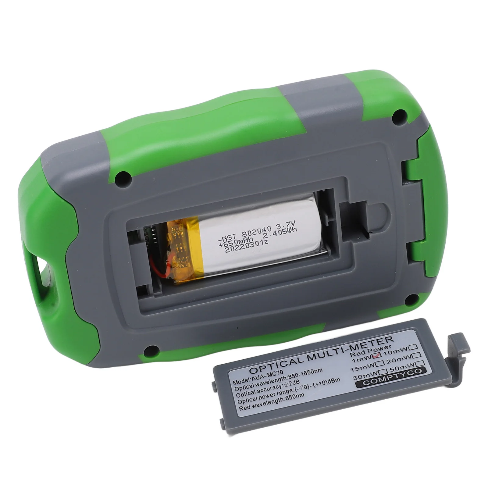 جهاز قياس الطاقة الضوئية الصغير، جهاز اختبار الطاقة لكابل الضوء الأحمر مع كابل شحن USB، مقياس الطاقة الضوئية