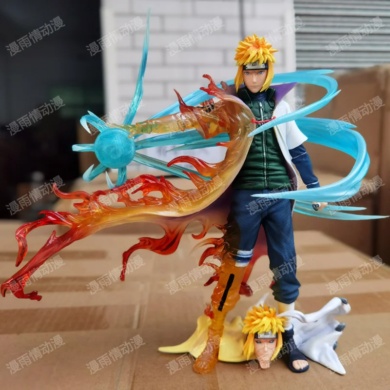 Naruto Series Evil Fourth Generation Wave Feng Shui Gate Dirty Earth Reincarnation Spiral Pill Gk Figurine Model Ornament