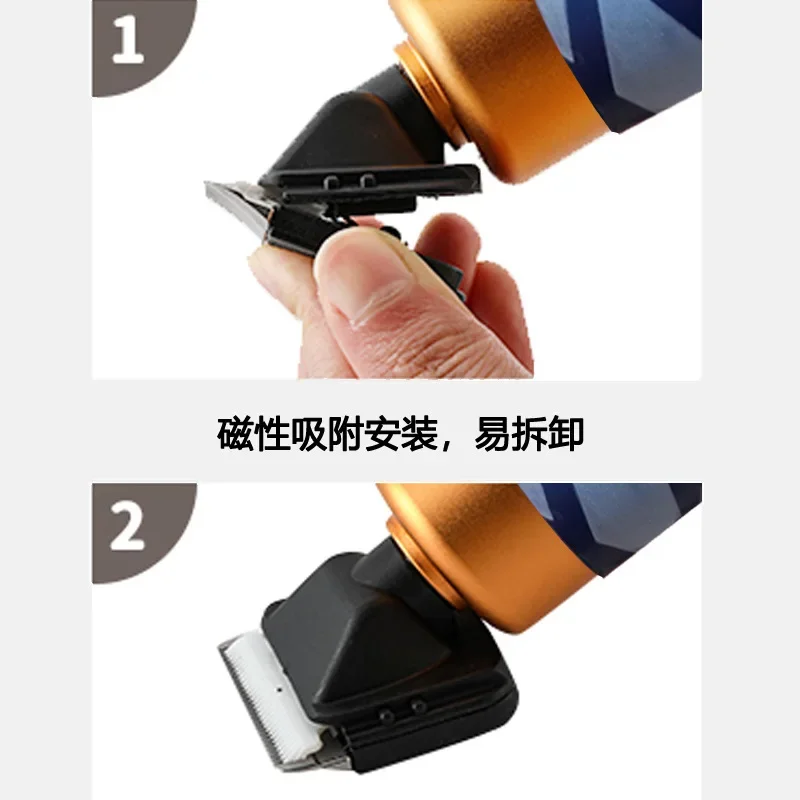 Stepless speed regulation pet electric push shears electric wool shears mahogany electric fader
