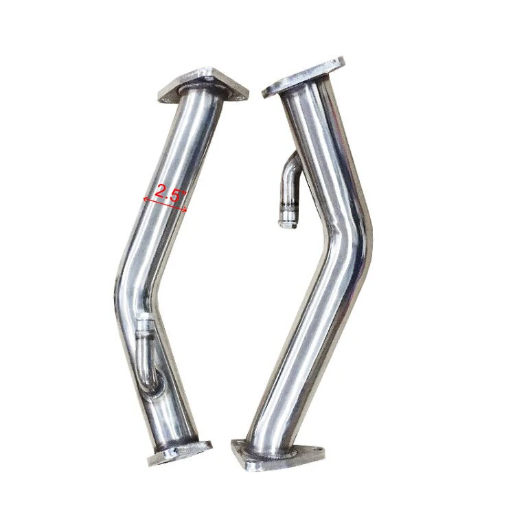 Test Pipes Decat Catless Straight Downpipe Exhaust For Nissan 370z Infiniti G37