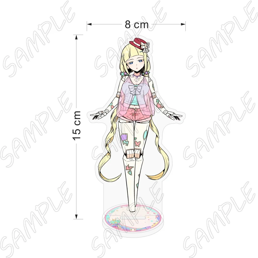 Gushing over Magical Girls Anime Acrylic Standee 15cm Fashion Utena Kiwi Korisu Sayo Haruka Figure Desk Model Decor Keychain