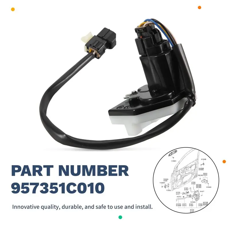 A19Q-957351C010 Front Left Side Door Lock Actuator 95735-1C010 For Getz Click 2002-2010